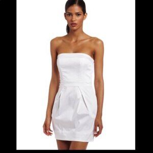 French Connection French Connection Strapless White White Strapless Size 4